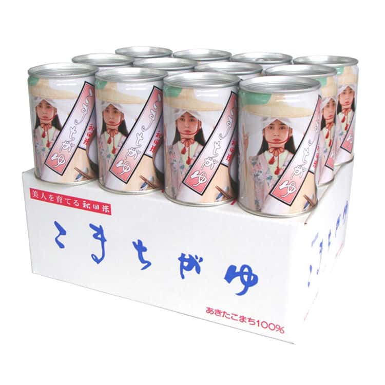 【ポイント2倍！マラソン期間中】 秋田 こまちがゆ 280gx12缶 秋田県産あきたこまちの一等米100%と清冽な地下水を使い圧力釜でふっくら炊き上げたおかゆです ご進物 ギフト 贈り物に 離島配送不可