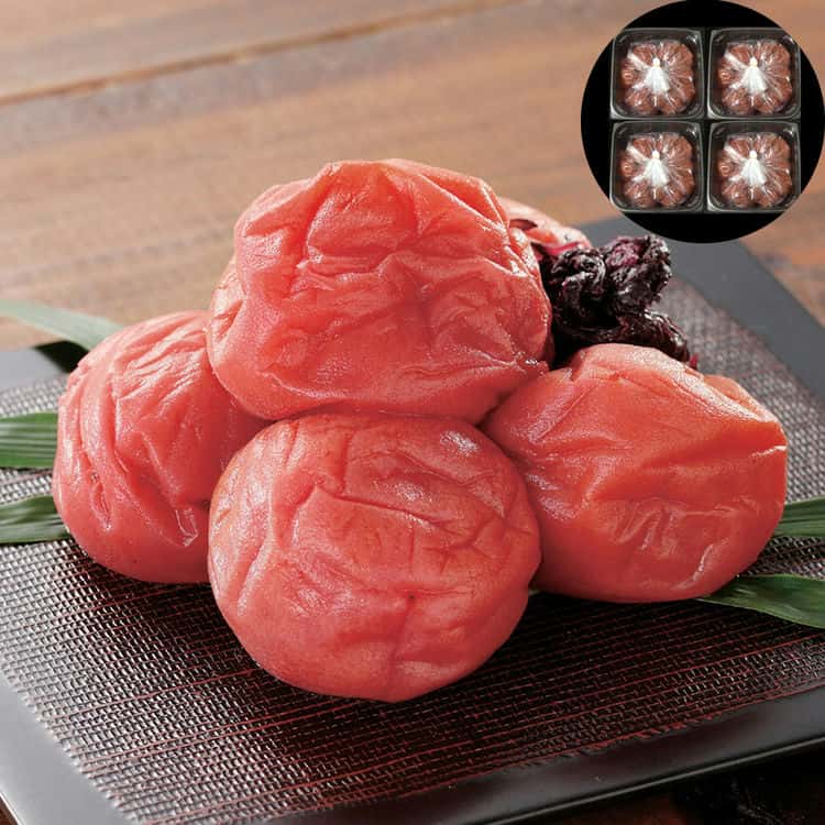 【ポイント2倍！マラソン期間中】 和歌山 紀州南高梅 つぶれ梅 しそ 2kg 500gx4 塩分8% 梅干し 製造過程で出来てしまうつぶれ梅ですが キズを取り除いたものや少しだけつぶれてしまったものだけを選んでパック ご進物 ギフト