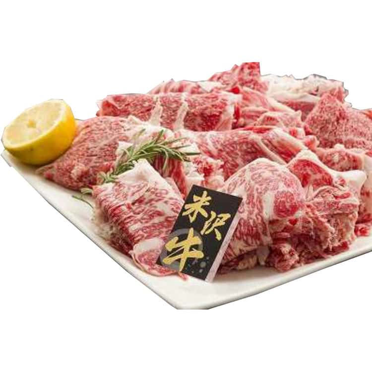 【ポイント2倍！マラソン期間中！】 米沢牛 うすぎり すき焼き しゃぶしゃぶ バラ肉 カタ肉 200gx6 黒毛和牛 牛肉 スライス 米沢盆地の気候風土と最上川源流域の豊かな水資源に恵まれほどよい溶け具合の旨味が特徴の米沢牛 です