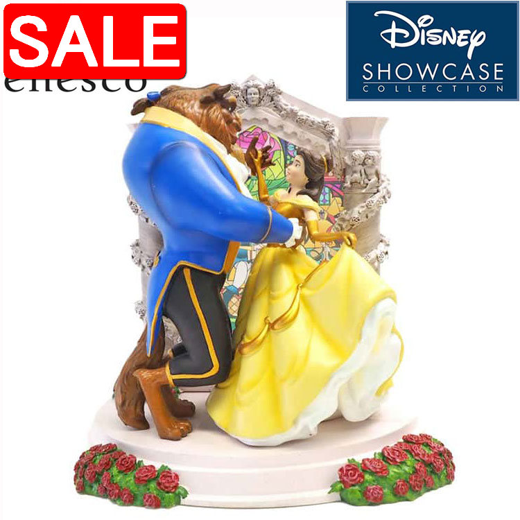 【ジャンルSALE 10%OFF！】 美女と野獣 ライトアップ ディズニー フィギュア 【Disney Showcase】 置物 インテリア enesco エネスコ コレクション 人気 ブランド ギフト 贈り物 プレゼントに 6010730｜Sies Rosso シーズ ロッソ