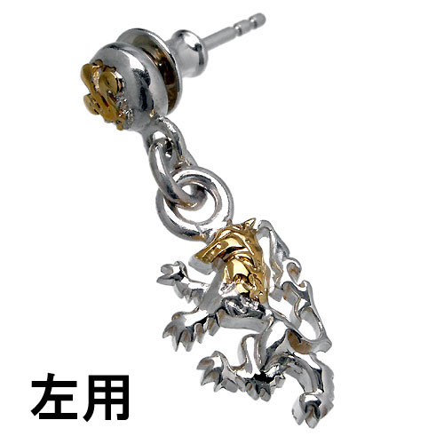 【ポイント2倍！マラソン期間中】 ウルフマンB.R.S WOLFMAN B.R.S ブラザー ウルフ シルバー ピアスG 片耳用 シルバー925 スターリングシルバー WO-E-014G