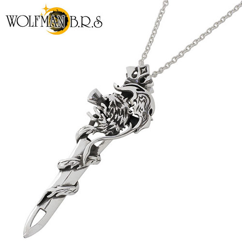 新色追加 ウルフマンB.R.S WOLFMAN B.R.S ネックレス メンズ シルバー