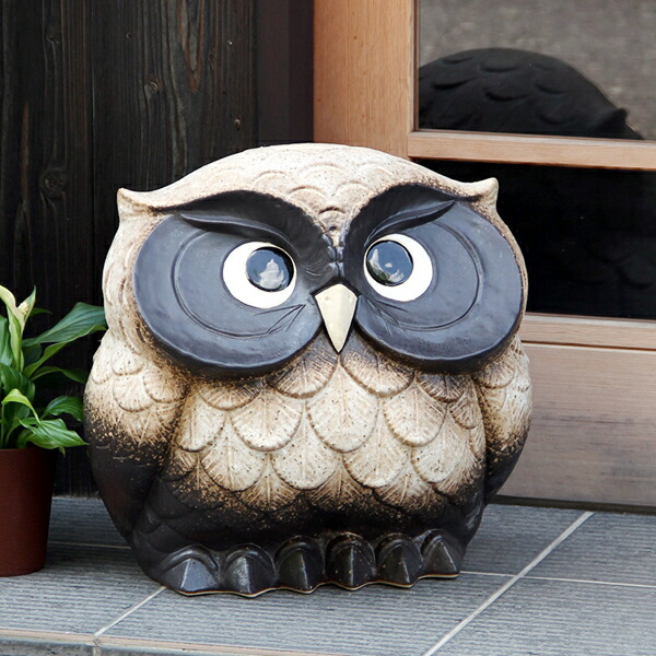 楽天市場】【10月24日20時開始ポイント10倍】ふくろう 陶器