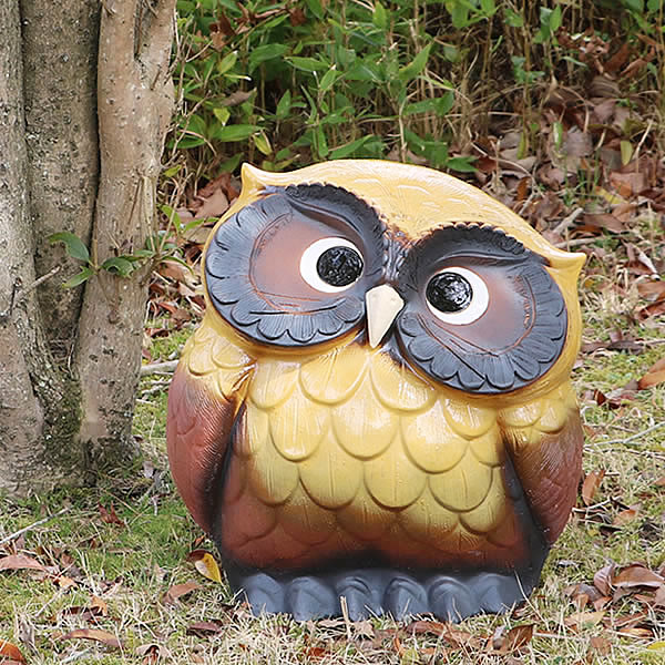 フクロウ彫刻 陶器 リアルなフクロウ - フクロウ/陶器彫刻/オリジナル - ショップ