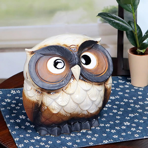 楽天市場】【12月19日20時開始15%OFFクーポン】信楽焼 梟 ふくろう