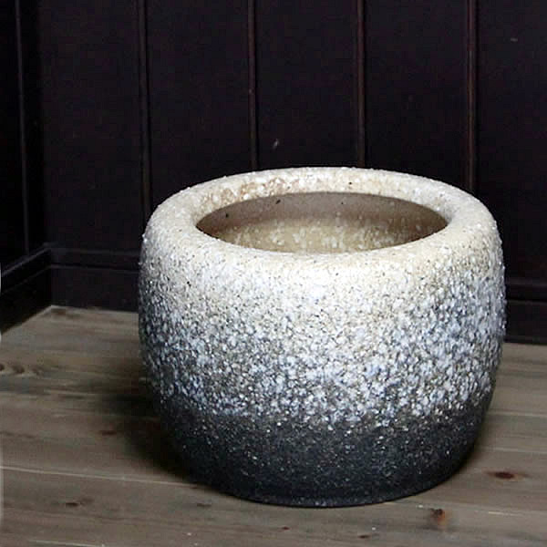 楽天市場】白砂火鉢 10号信楽焼 伝統の火鉢 白砂 陶器 彩り屋 : 彩り屋