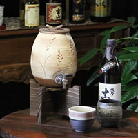 【再値下げ】 信楽焼　へちもん　手造り　焼酎 サーバー　炭化　焼締め 訳あり 値下げ】 信楽焼 へちもん 手造り 焼酎 サーバー 炭化 焼