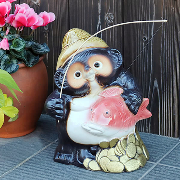 七福神・焼き物・陶器・置物 七福神 置物 日本製陶器 常滑焼【七福神7人揃い(座布団付き)o