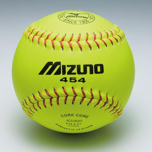 送料無料 ミズノ 合成皮革ソフトボール ミズノ４５４ 練習球 練習球 ボール Mizuno 2os しげこ堂 店