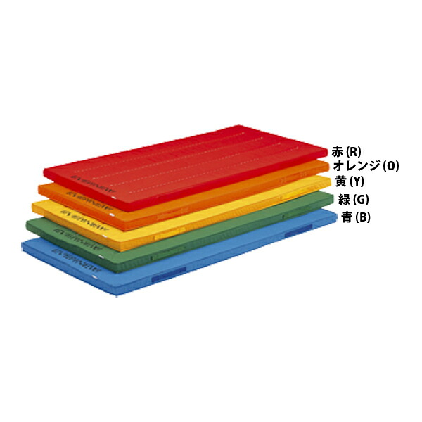 【送料無料】エバニュー EKM038 B エコ・抗菌カラーコンビマット すべり止め付 １２０×３００×５ ブルー EVERNEW