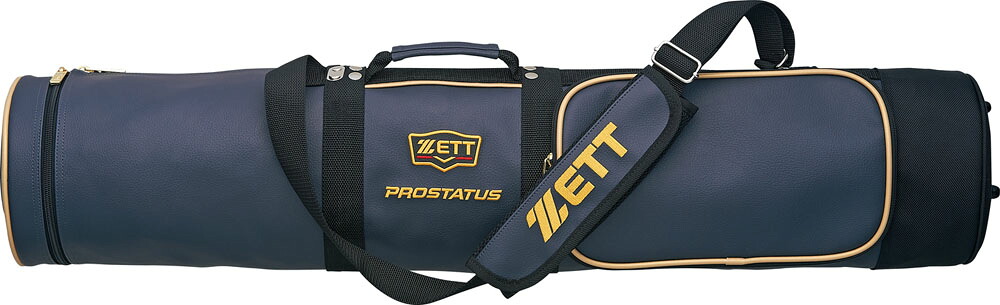 【貨物輸送無料】ゼット ベイスボール・ソフトボール用 ＰＲＯＳＴＡＴＵＳ（プロステイタス） 野球バット入れもの ５～６本入 ダークネイビー ZETT BCP787 3000