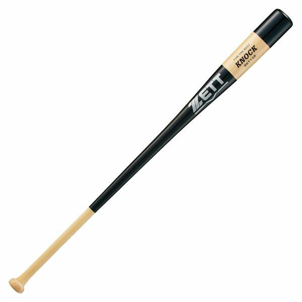 ゼット 木製 ノックバット KNOCK ブラック ZETT BKT148 1900