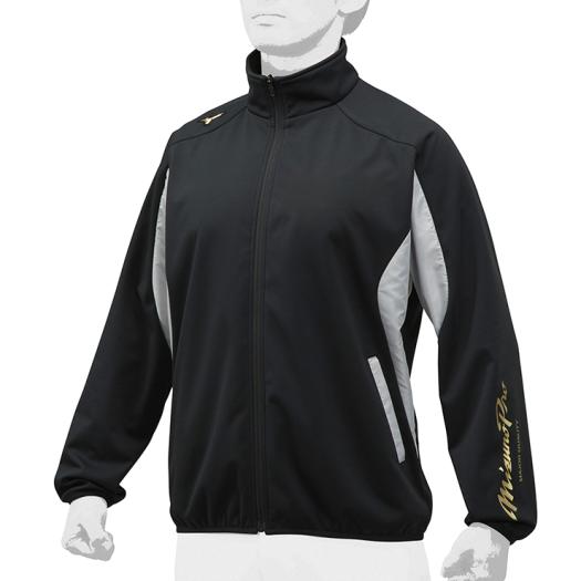 【送料無料】ミズノ ミズノプロ テックシールドシャツ ブラック×シルバー Mizuno 12JE8W0271