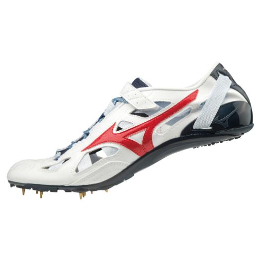 超激安 ホワイト レッド ネイビー クロノインクス9 陸上競技 送料無料 ミズノ Mizuno 18 U1ga01 陸上 トラック競技 Mizuno U1ga01 18 Nolot