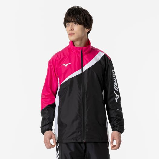 ミズノ ウィンドブレーカー 上下 セットアップ イエロー/ピンク mizuno ミズノ ウィンドブレーカー 上下 セットアップ イエロー/ピンク mizuno