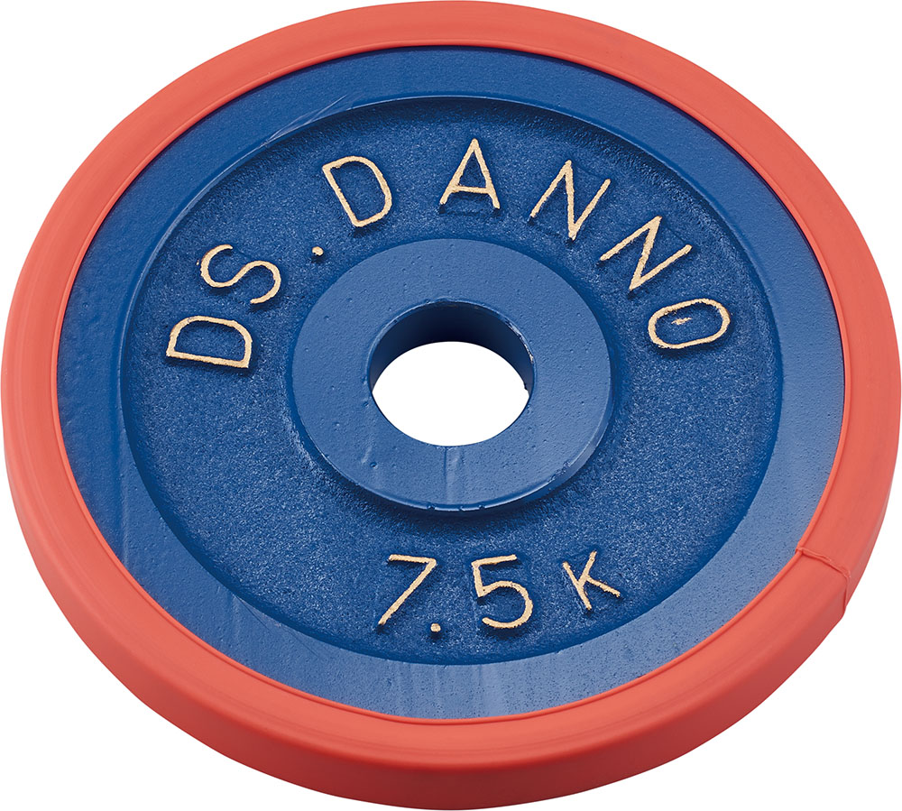 ダンノ A 型バーベル(ベアリング回転式) A 型プレート 7.5KG DANNO D923|しげこ堂 店