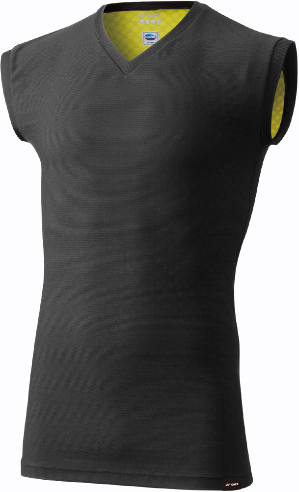 【貨物輸送２９０円】ヨネックス ユニ一発やる ノースリーブプルオーバー 黒いこと Yonex STBP1019 007