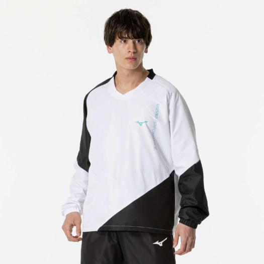 【送料無料】ミズノ 発熱素材 ブレスサーモウォーマーシャツ（ユニセックス） ホワイト Mizuno 62MEB53001