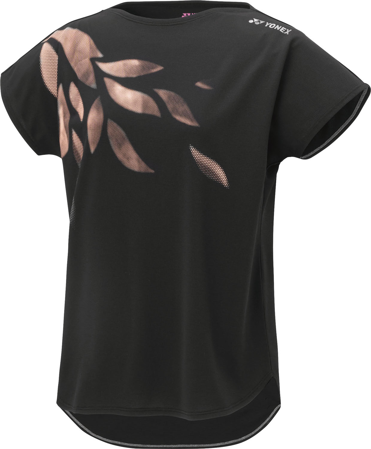 【送料無料】ヨネックス ウィメンズドライTシャツ ブラック Yonex 16811 007