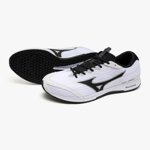 【送料無料】ミズノ デュエルソニック4(陸上競技) ホワイト×ブラック Mizuno U1GD257003