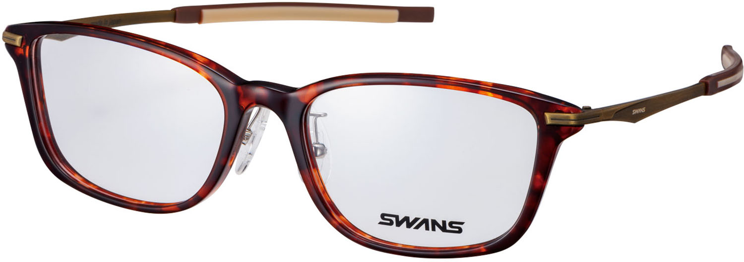 【送料無料】スワンズ JOBSPORT-β 度付き眼鏡(クリアレンズセット) JBSb2-0000 DMBR デミブラウン SWANS JBSB20000 DMBR