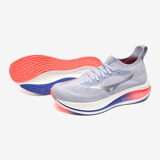 ミズノ MIZUNO NEO ZEN(ランニング) パープル×シルバー×ピンク Mizuno J1GD258671
