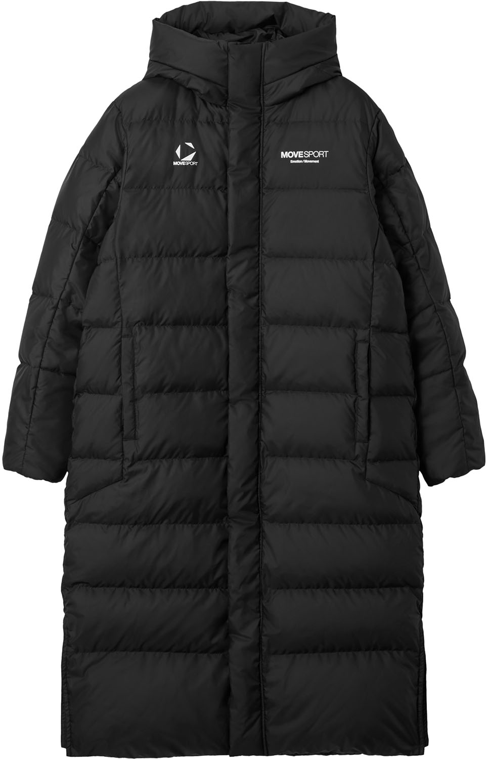 【送料無料】デサント ロングダウンコート ブラック DESCENTE ST5FDJ00M BK00