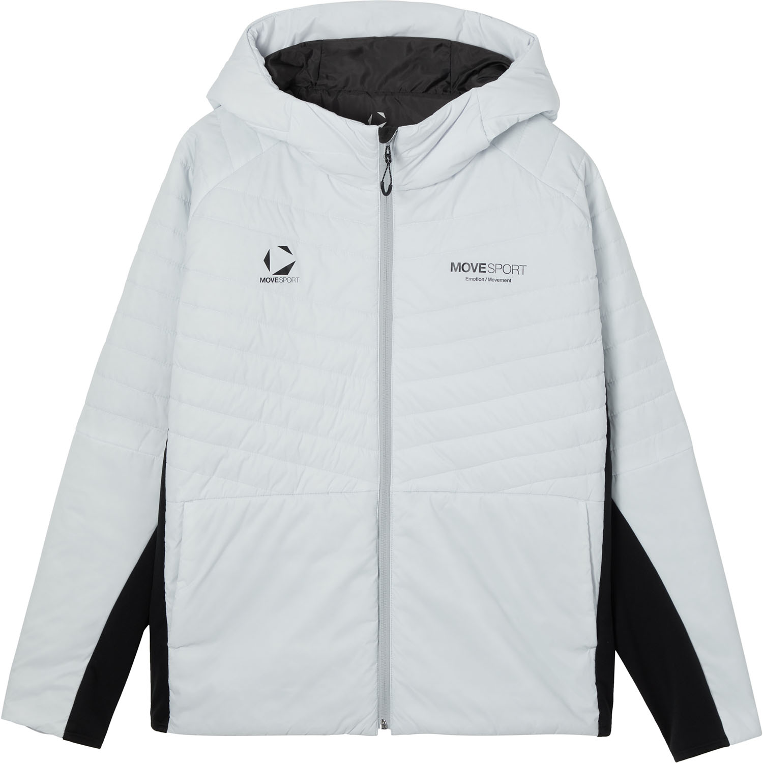 【送料無料】デサント 【ACTIVE SUITS】THERMO ハイブリッドフーディー グレー DESCENTE ST5FJK70M GY00