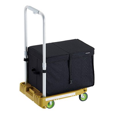トラスコ TRUSCO オレンジ色書き付け お役目用 小型 脂手押し車 カルティオミニWeego オリーブ WP-2G-OG-THB 194-8178