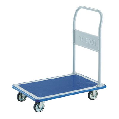 トラスコ TRUSCO オレンジブック 業務用 プレス製運搬車 ドンキカート 固定ハンドル 302N 414-5372