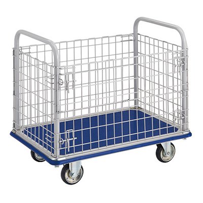 トラスコ TRUSCO オレンジブック 業務用 プレス製運搬車 ドンキカート 金網付タイプ 307N 414-5461 25,641円