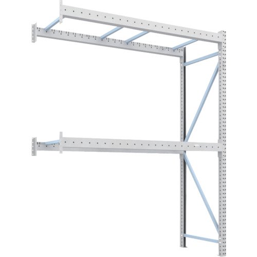 トラスコ TRUSCO オレンジブック パレットラック1トン2300X900XH3000 2段 連結 1D-30B23-09-2B 459-1585