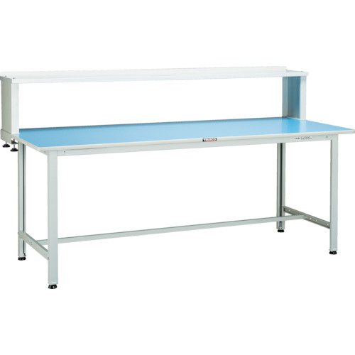 トラスコ TRUSCO オレンジブック 軽荷重作業台（180kg）BO型 1200X600XH1044（全高） 上棚付 ホワイト色 BOR-1260YURB 856-3770 20,848円