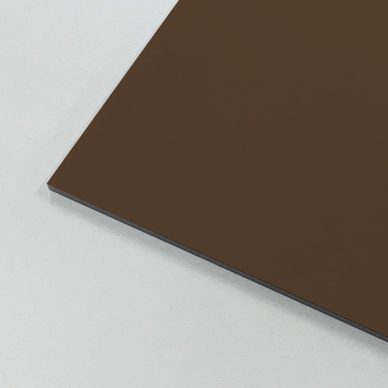 アルミ複合板 アルリーダー ブロンズ 3mm 810X1620mm 10枚 両面塗装 看板 内装 装飾 アルミパネル 三菱ケミカル