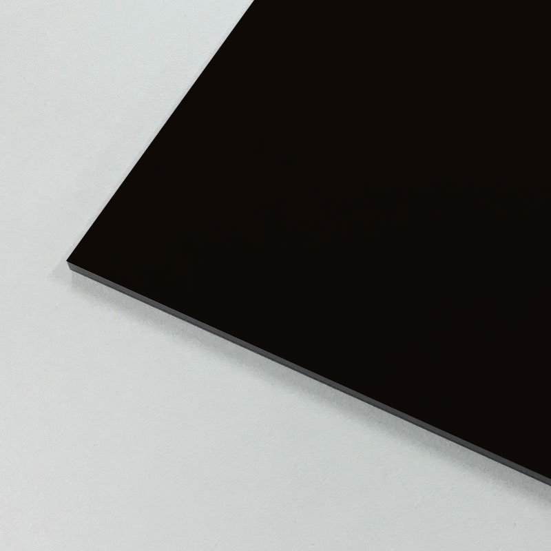 アルミ複合板 アルリーダー Yブラック 3mm 3X6 (910X1820mm) 10枚 両面塗装 看板 内装 装飾 アルミパネル 三菱ケミカル