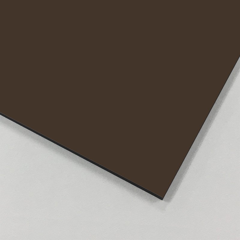 アルミ複合板 ハイエースバン Yブラウン 3mm 1X2 (1000X2000mm) 5枚 HA-035 両面塗装 建材 アルミパネル 積水樹脂