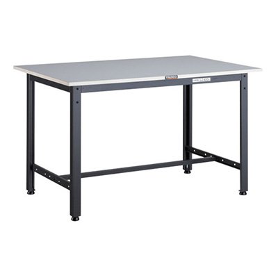トラスコ TRUSCO 業務用 軽量作業台 基本タイプ ダークグレー 900X600X740mm LEWR-0960 467-1082