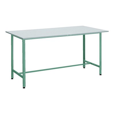 トラスコ TRUSCO 業務用 軽量立ち作業台 基本タイプ グリーン 1800X600X900mm HRAE-1860 240-8368