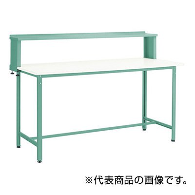 トラスコ TRUSCO オレンジブック 軽量立ち作業台 上棚付 ホワイト1800X900X1204mm HRAE-1809YURBW 770-2281