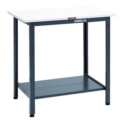 トラスコ TRUSCO 業務用 軽量立ち作業台 下棚2枚入り ダークグレー 900X600X900mm HAE-0960LT2 DG 868-8652