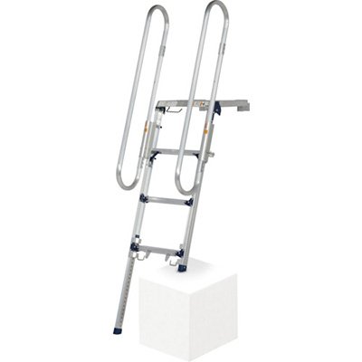 ピカ Pica はしご トラック昇降ステップ 手すり付き DXF-14TEA ピカコーポレイション 435-4815|看板のサインシティ 店