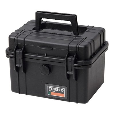 トラスコ TRUSCO オレンジブック 工具箱 ツールボックス おしゃれ プロテクターツールケース ブラック TAK-33BK 160-7222