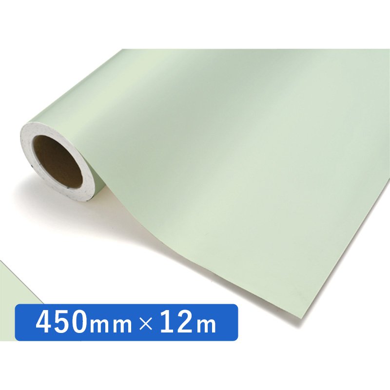 中川ケミカル カッティングシート 白 レギュラー 482 ホワイトメロン 450mm×12m ロール 装飾 カラー シート ディスプレイ 看板 お得