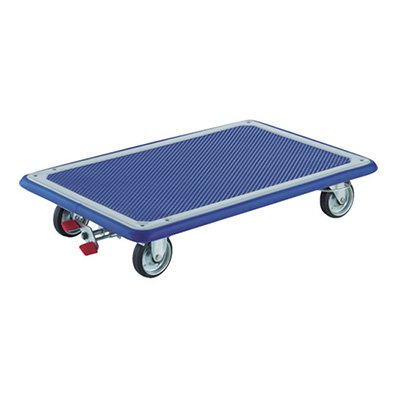 トラスコ TRUSCO オレンジブック 業務用 ドンキカート 平台車 自在・固定4輪リング式ストッパー付 115NJKRS-4 856-4189