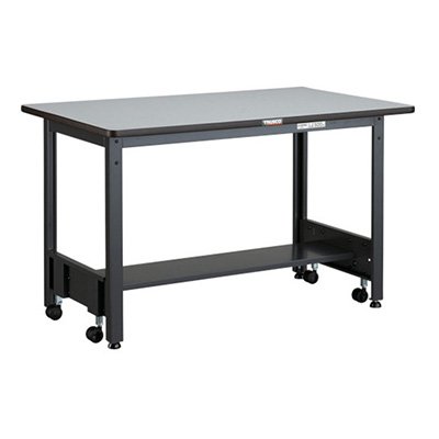 トラスコ TRUSCO 業務用 キャスターフリー作業台 基本タイプ ダークグレー 1200X750X740mm CFWP-1275 257-0980