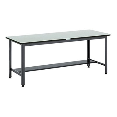 トラスコ TRUSCO 業務用 中量作業台 基本タイプ ダークグレー 900X600X740mm AEWR-0960 241-5411