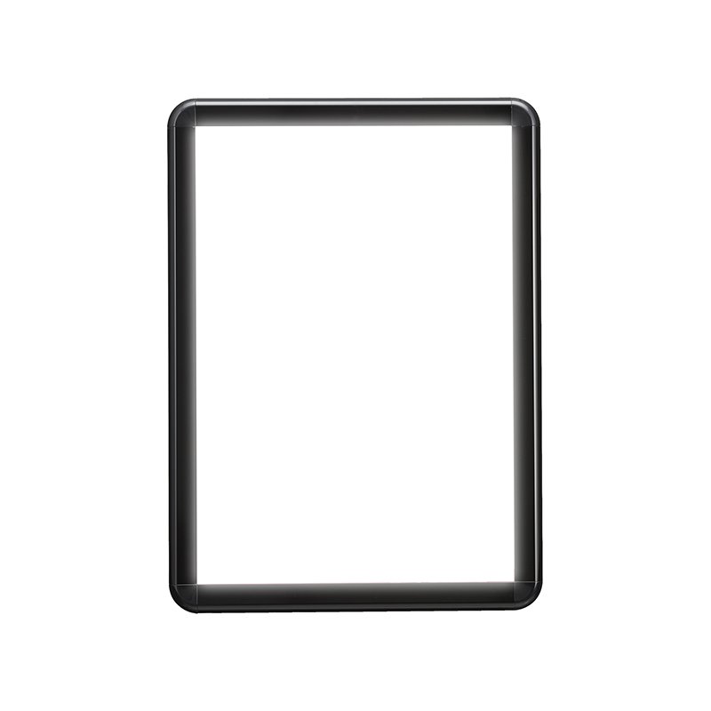 LEDライトパネル ポスターフレーム B0 PGライトLEDスリム PG-44R ツヤ有ブラックBG+B R型 壁付仕様 薄型 電飾看板 内照 展示｜看板のサインシティ　店