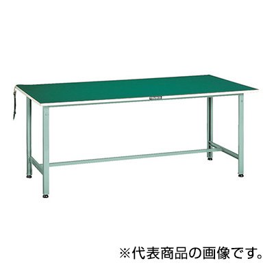 トラスコ TRUSCO 軽量作業台「AE型」 帯電防止マット張り ホワイト 1500X750X742mm AE-1500D W 454-2924 43,329円