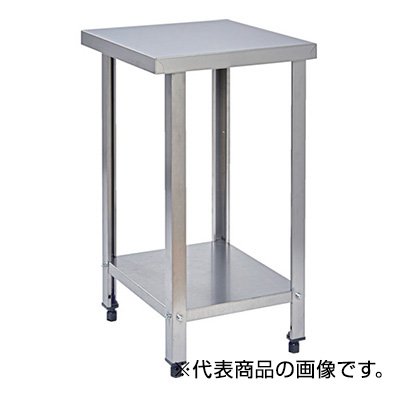 トラスコ TRUSCO オレンジブック 業務用 ステンレス作業台 平棚板タイプ 600X450X800mm SW4-0645 405-1810｜看板のサインシティ　店 15,092円