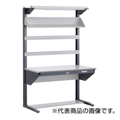 トラスコ TRUSCO オレンジブック 業務用 ライン作業台 照明付 1200X687.5X1920mm ULRT-1200HA 246-3951